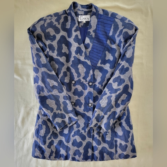 Cava Roma leopard print blazer - Picture 7 of 9